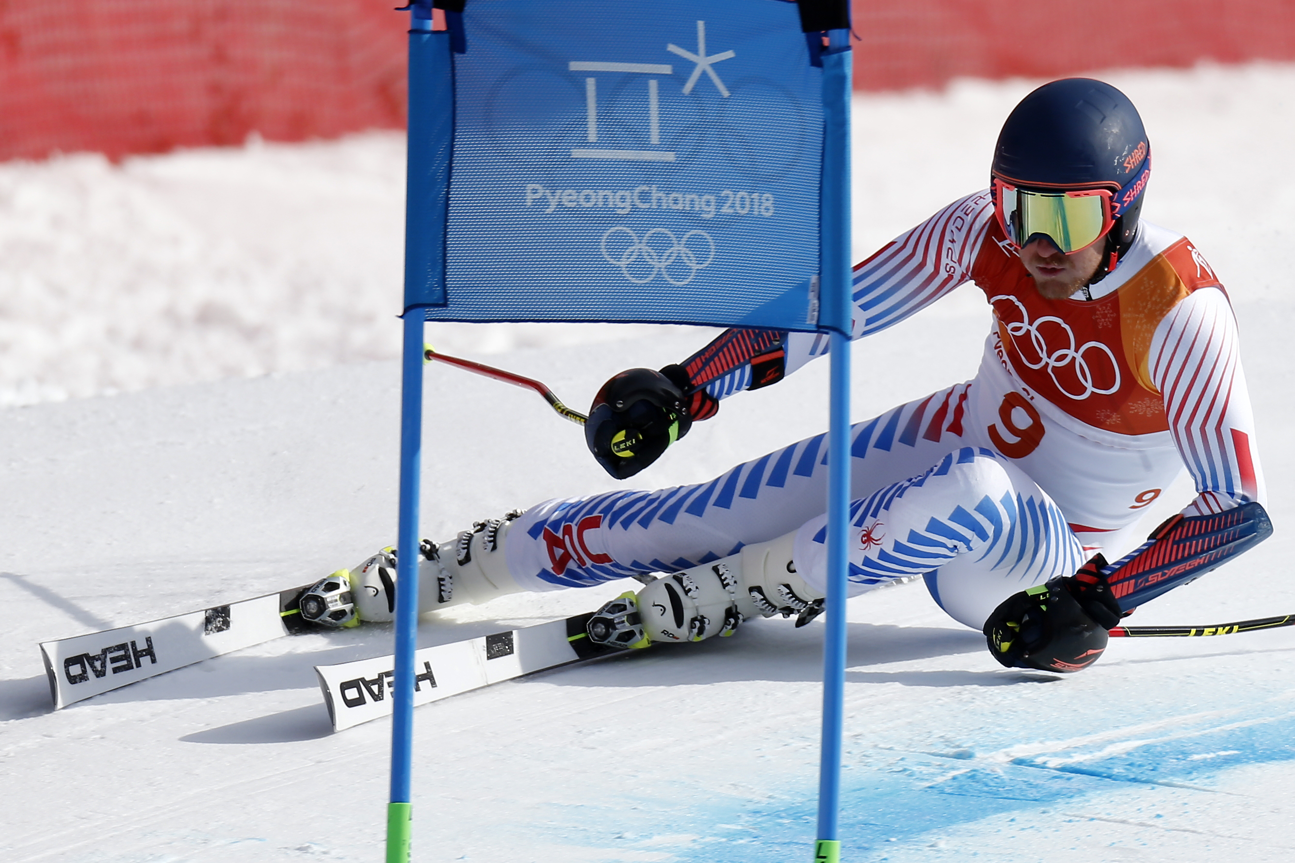 Ted Ligety competes at the Olympics in PyeongChang