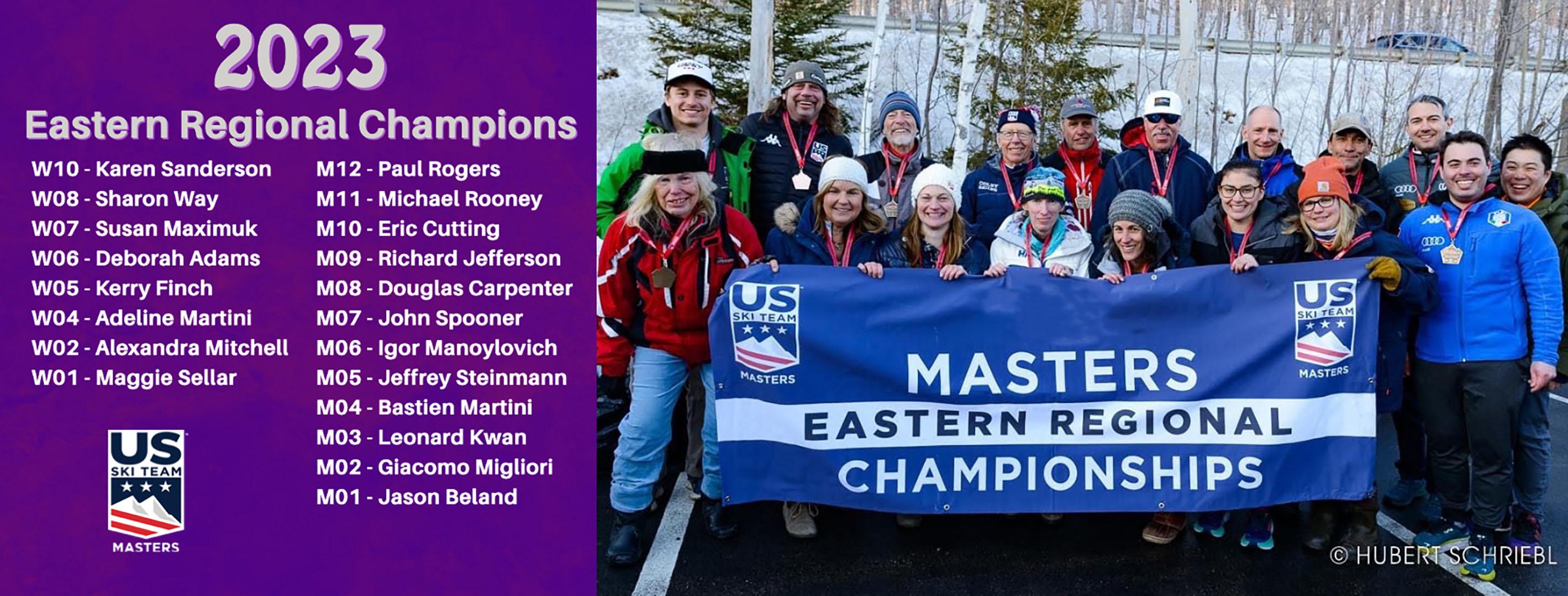 Masters Eastern Regional Championship Team Named