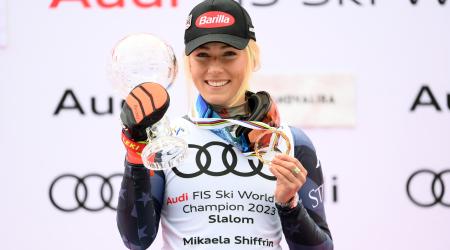 Mikaela Shiffrin slalom globe