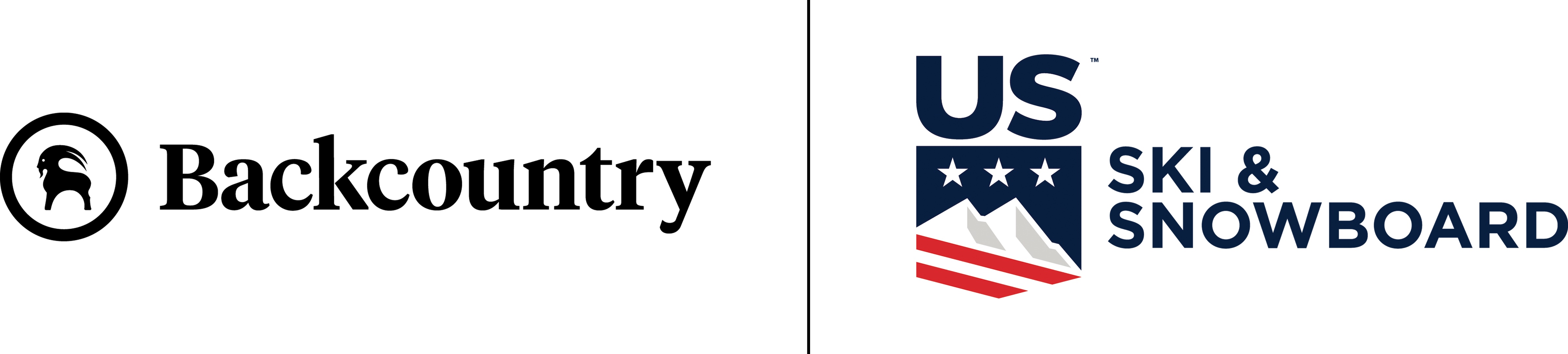 Backcountry and U.S. Ski & Snowboard Logo