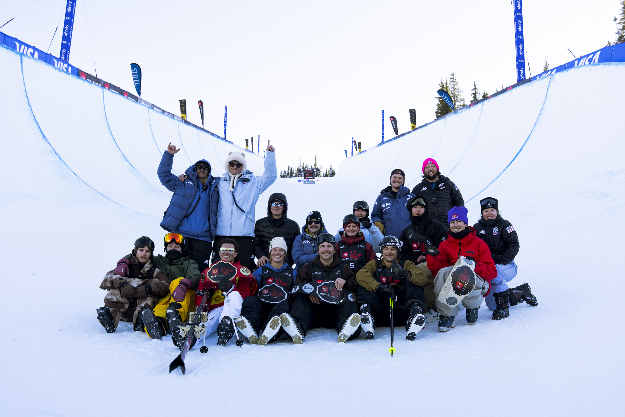 The Stifel U.S. Freeski Team 