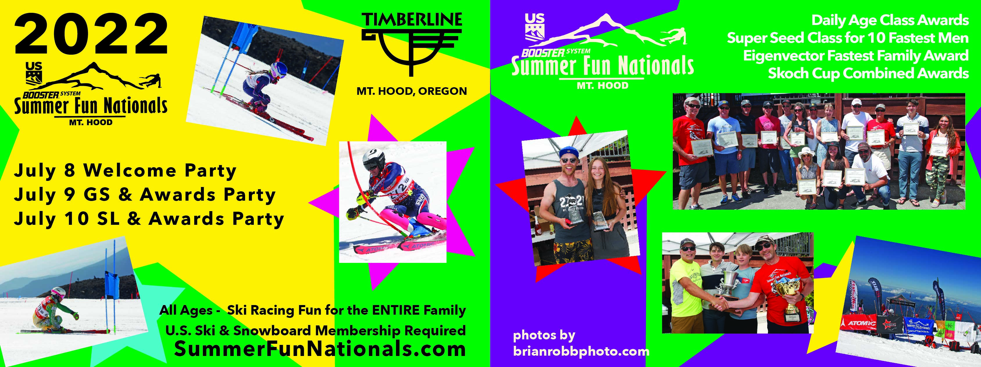 2022 Summer Fun Nationals Postcard
