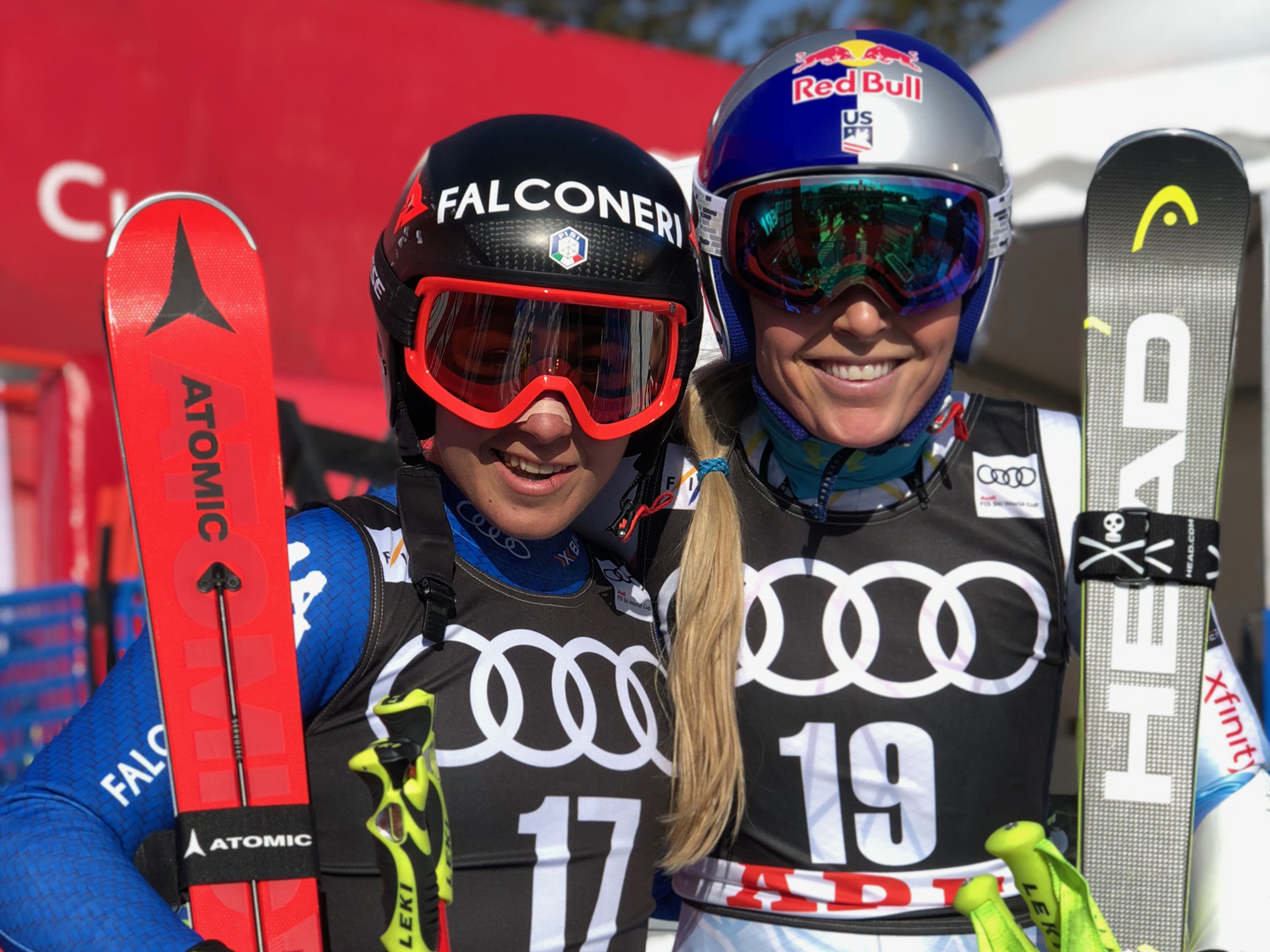 Sofia Goggia Podium