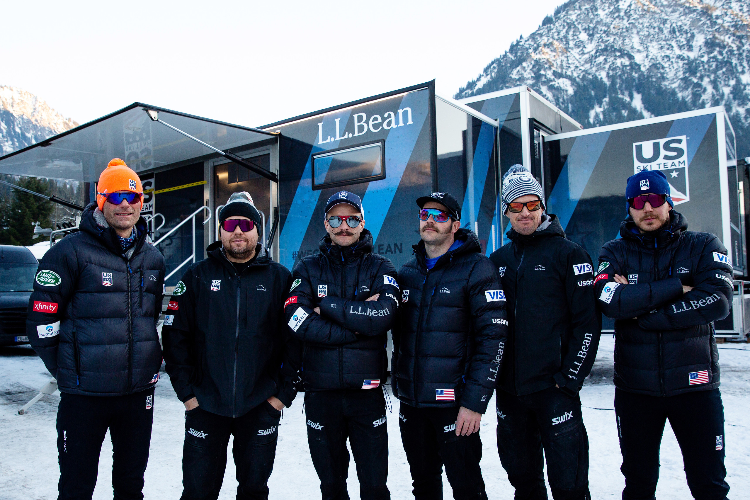 With 15 American athletes competing in six races over nine days at five different venues, the U.S. Ski & Snowboard cross country ski techs will be busy next week. (U.S. Ski & Snowboard)