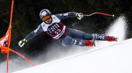 Tommy Biesemeyer finished seventh in Tuesday’s FIS Ski World Cup downhill training run in Bormio, Italy.