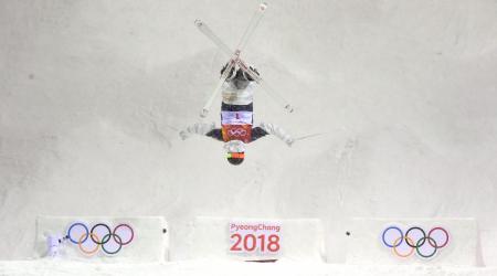 Jaelin Kauf finished seventh in the moguls finals Sunday night at the 2018 Olympic Winter Games at Phoenix Snow Park. (Getty Images - David Ramos)