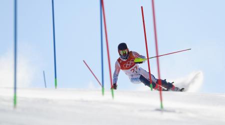 Ted Ligety posted the fourth-fastest slalom run to finish fifth in the alpine combined at Jeongseon Alpine Centre Tuesday. (Getty Images - Alexander Hassenstein)