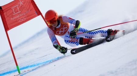 Mikaela Shiffrin won the giant slalom at the 2018 Olympic Winter Games in Pyeongchang-gun, South Korea. (Getty Images - Sean M. Haffey)