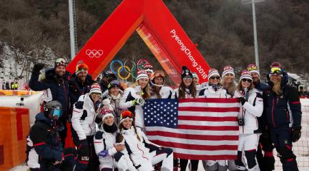 2018 PyeongChang Alpine Combined - Women's Speed Team