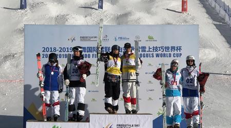 Jaelin Kauf back in yellow after back-to-back World Cup top podium finishes