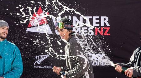 Birk Irving podium NZ