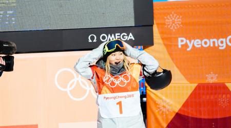 Chloe Kim in PyeongChang