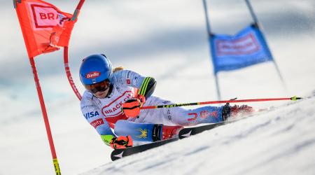 Mikaela Shiffrin Lenzerheide giant slalom
