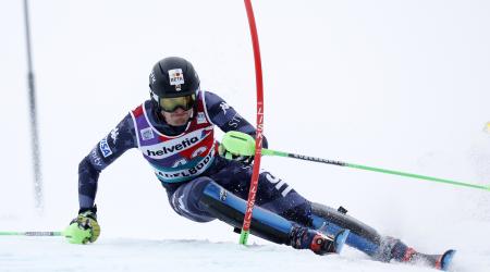Ben Ritchie Skis to a Top 30 Slalom Result